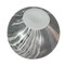 Decorative Ceramic Orbs Set Glossy Marbled Freestanding Spheres 3.5 In